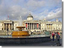 National Gallery in the Trafalgar square is a painting pavilion of the royal where the masterpiece of the great master in the world such as Turner, da Vinci, Rembrandt, Monet.