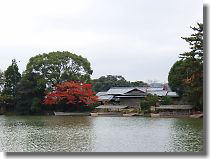 Tea house, Bountei, by the Osawa pond