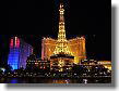 Illuminated Las Vegas.